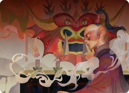 Obsessive Pursuit Art Card (ASTLA-042) [Art Series: Avatar: The Last Airbender]