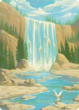 Island Art Card (ASTLA-051) [Art Series: Avatar: The Last Airbender]