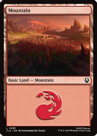 Mountain (TLA-285) [Avatar: The Last Airbender] Foil