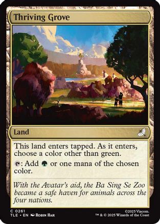 Thriving Grove (TLE-261) [Avatar: The Last Airbender: Eternal-Legal]