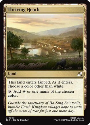 Thriving Heath (TLE-262) [Avatar: The Last Airbender: Eternal-Legal] Foil