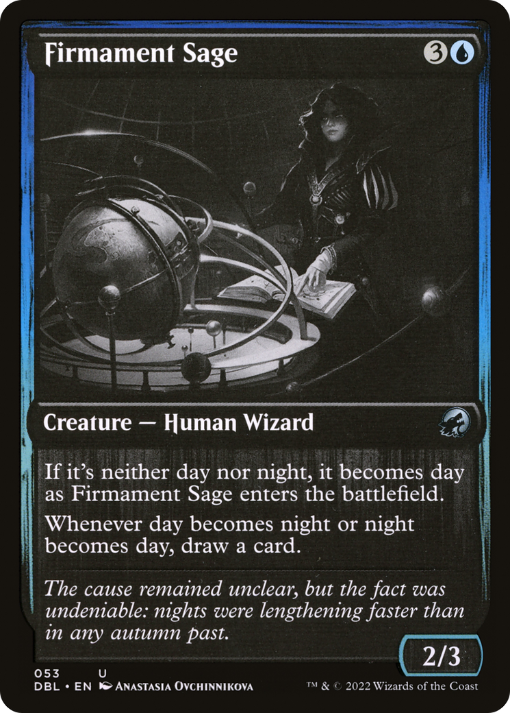 Firmament Sage (DBL-053) [Innistrad: Double Feature] Foil
