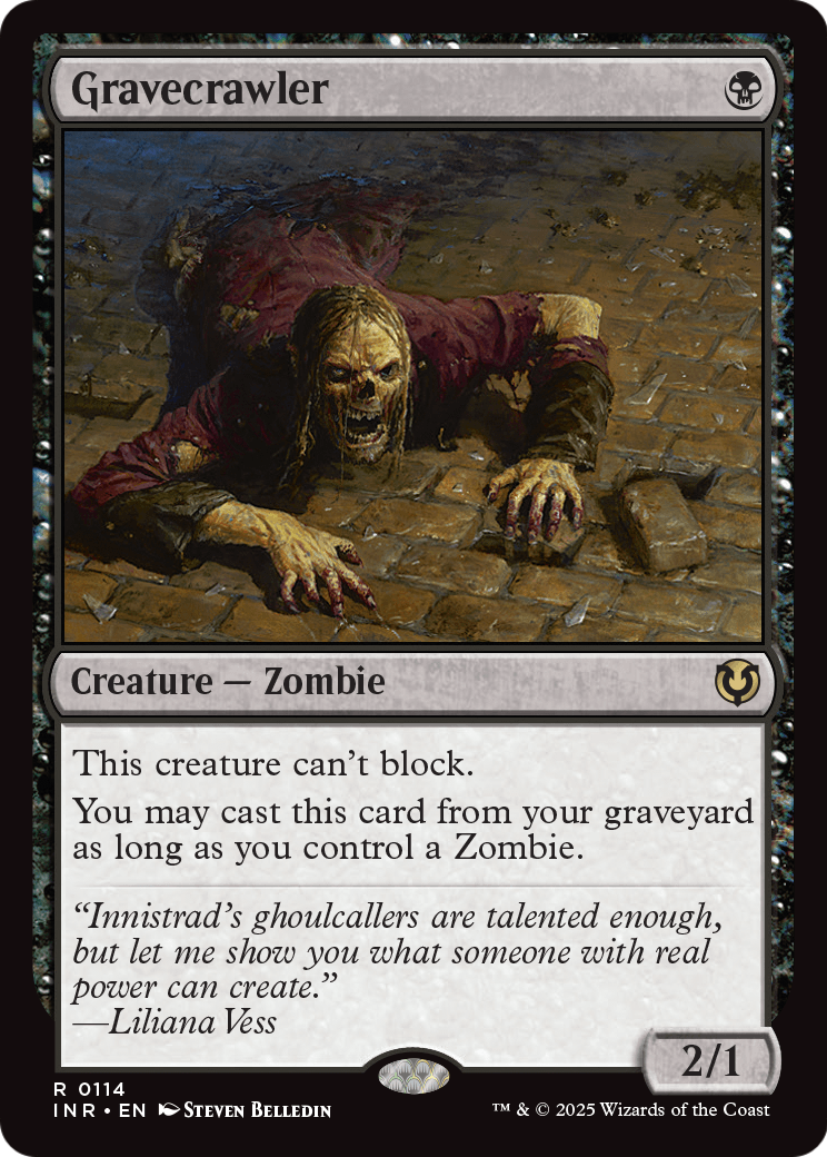 Gravecrawler (INR-114) [Innistrad Remastered]