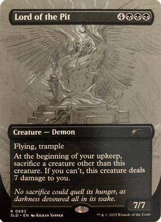 Lord of the Pit (Sketch Showcase) (SLD-893) [Secret Lair Drop Series]