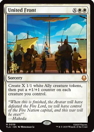 United Front (PRE-039) [Prerelease Cards] Foil