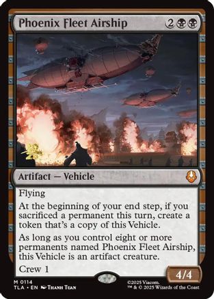 Phoenix Fleet Airship (PRE-114) [Prerelease Cards] Foil