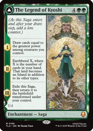 The Legend of Kyoshi (PRE-186) [Prerelease Cards] Foil