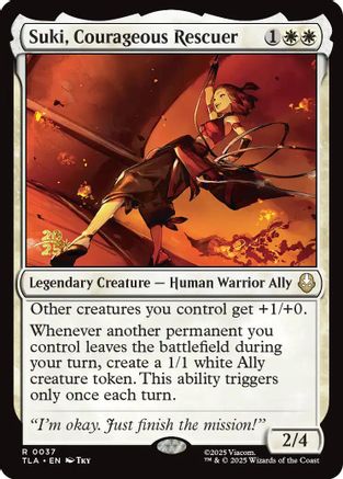 Suki, Courageous Rescuer (PRE-037) [Prerelease Cards] Foil