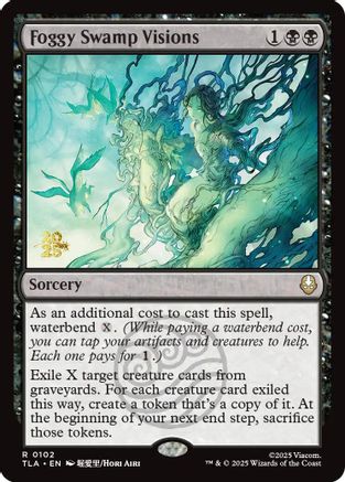 Foggy Swamp Visions (PRE-102) [Prerelease Cards] Foil