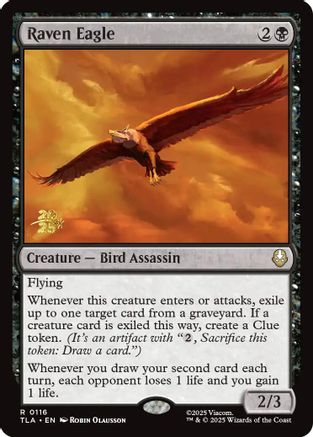Raven Eagle (PRE-116) [Prerelease Cards] Foil