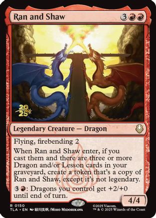 Ran and Shaw (PRE-150) [Prerelease Cards] Foil
