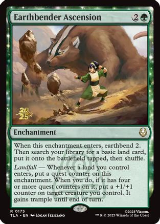 Earthbender Ascension (PRE-175) [Prerelease Cards] Foil