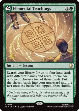 Elemental Teachings (PRE-178) [Prerelease Cards] Foil