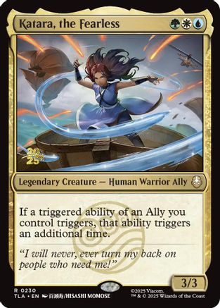 Katara, the Fearless (PRE-230) [Prerelease Cards] Foil