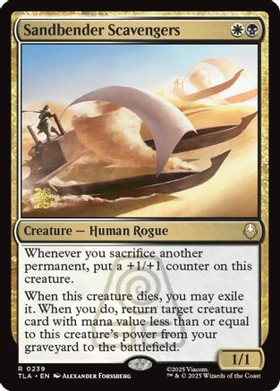 Sandbender Scavengers (PRE-239) [Prerelease Cards] Foil