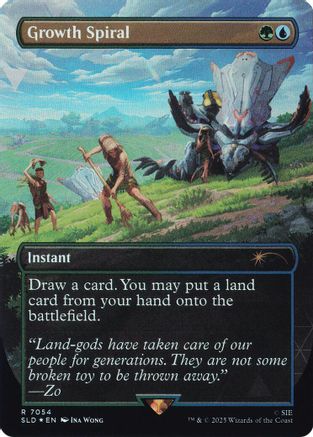 Growth Spiral (SLD-7054) (Rainbow Foil) [Secret Lair Drop Series] Foil