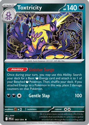 Toxtricity (068/094) [Deck Exclusives] - Rare