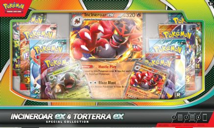 Incineroar ex and Torterra ex Special Collection