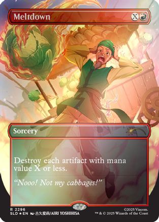 Meltdown (Rainbow Foil) (SLD-2296) [Secret Lair Drop Series] Foil
