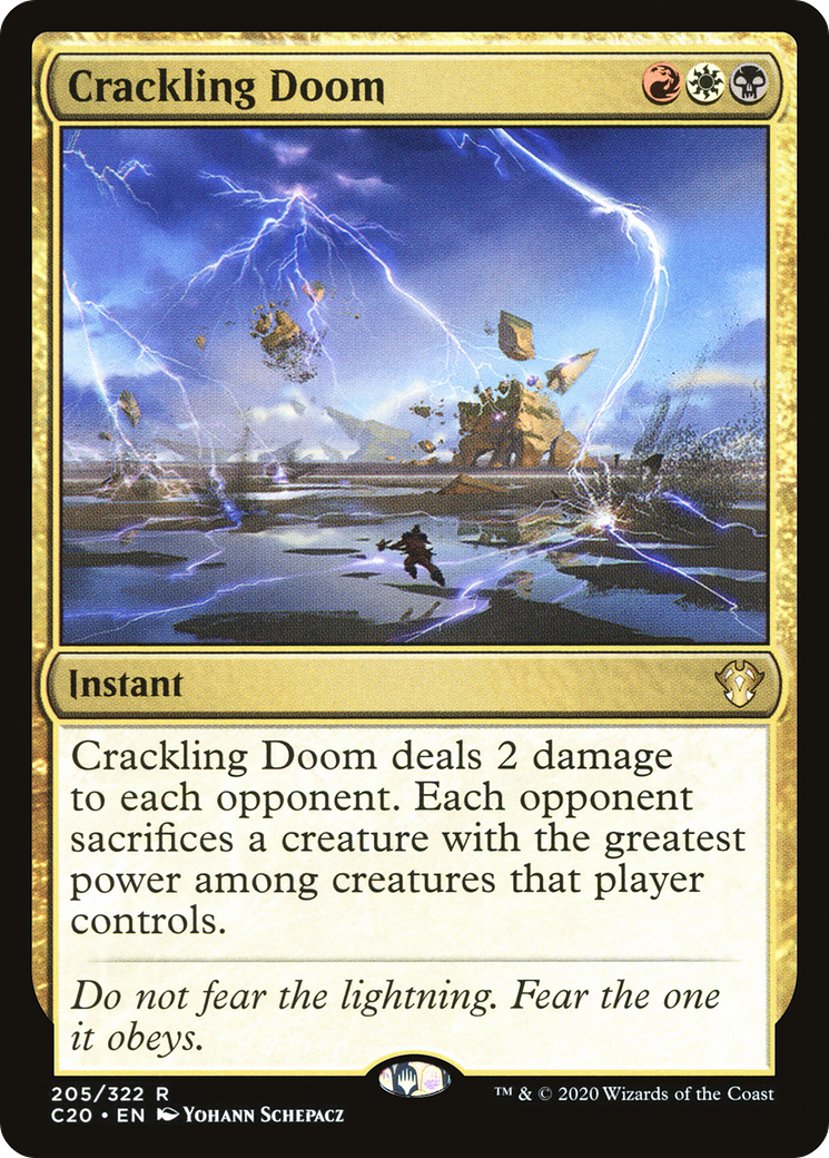 Crackling Doom (C20-205) [Commander 2020]