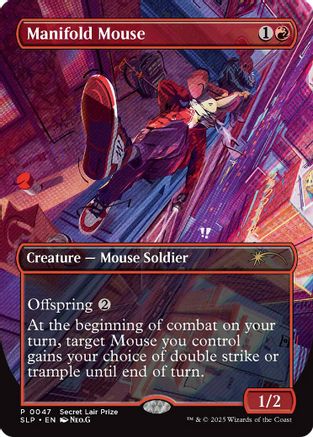 Manifold Mouse (SLP-047) [Secret Lair Showdown]