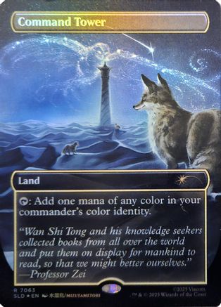 Command Tower (SLD-7063) (Rainbow Foil) [Secret Lair Drop Series] Foil