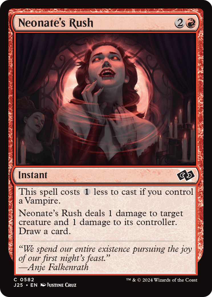 Neonate's Rush (J25-582) [Foundations Jumpstart]