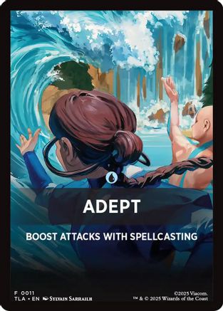 Adept Theme Card (TLA-011) [Avatar: The Last Airbender]
