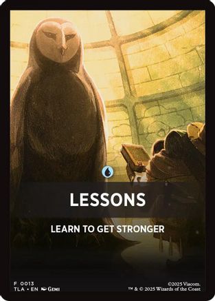 Lessons Theme Card (TLA-013) [Avatar: The Last Airbender]