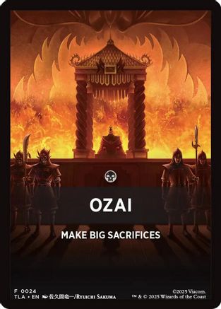 Ozai Theme Card (TLA-024) [Avatar: The Last Airbender]