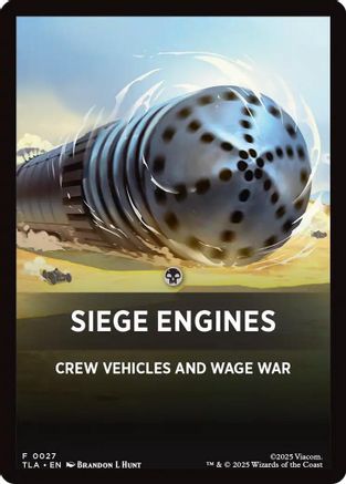Siege Engines Theme Card (TLA-027) [Avatar: The Last Airbender]
