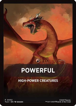 Powerful Theme Card (TLA-032) [Avatar: The Last Airbender]