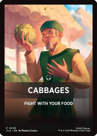Cabbages Theme Card (TLA-039) [Avatar: The Last Airbender]