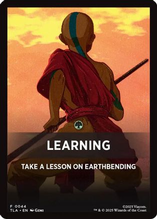 Learning Theme Card (TLA-044) [Avatar: The Last Airbender]