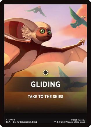 Gliding Theme Card (TLA-005) [Avatar: The Last Airbender]