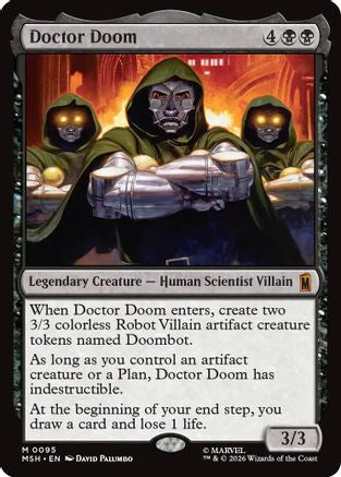 Doctor Doom (MSH-095) [Marvel Super Heroes] Foil