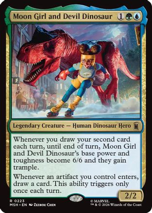 Moon Girl and Devil Dinosaur (MSH-223) [Marvel Super Heroes] Foil
