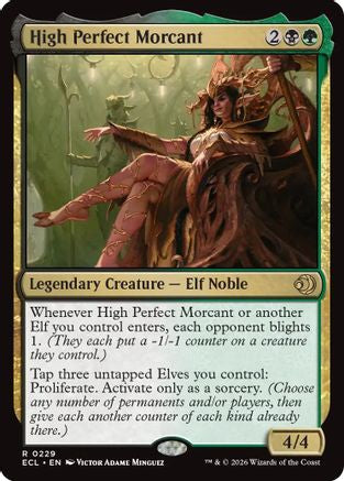High Perfect Morcant (ECL-229) [Lorwyn Eclipsed] Foil