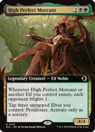 High Perfect Morcant (Extended Art) (ECL-373) [Lorwyn Eclipsed] Foil