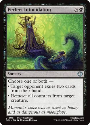Perfect Intimidation (ECL-115) [Lorwyn Eclipsed] Foil