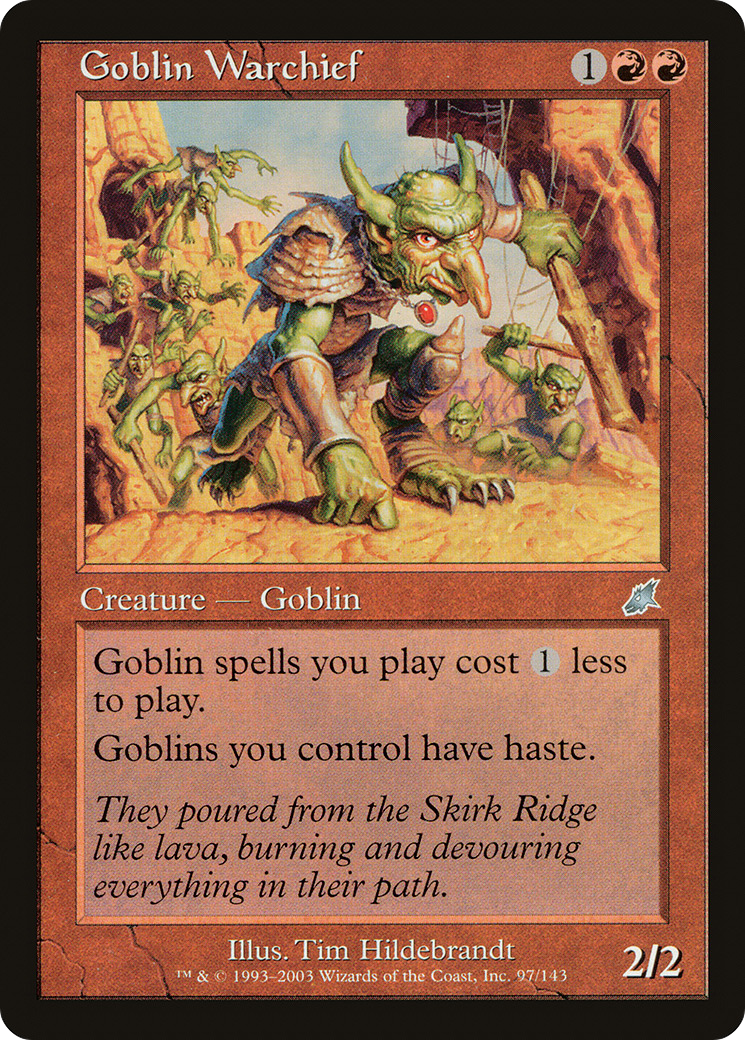 Goblin Warchief (SCG-097) [Scourge] Foil