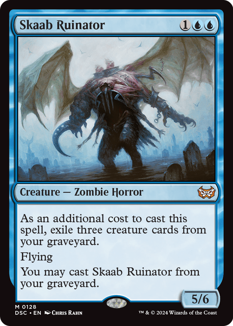 Skaab Ruinator (DSC-128) [Duskmourn: House of Horror Commander]