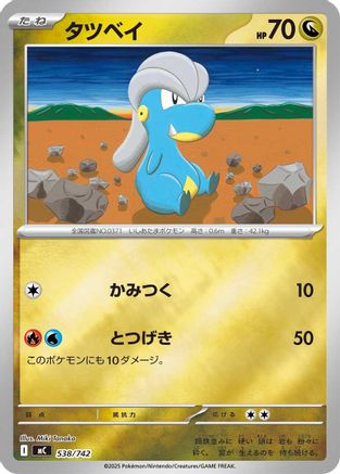 Bagon (Mirror Holo) (538/742) - Start Deck 100 Battle Collection Holofoil