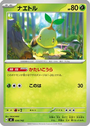 Turtwig (034/742) - Start Deck 100 Battle Collection