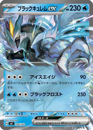 Black Kyurem ex (204/742) - Start Deck 100 Battle Collection