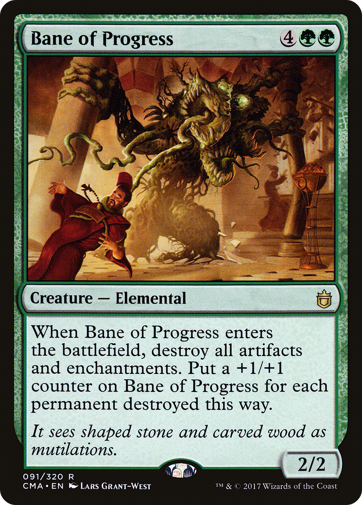 Bane of Progress (CMA-091) [Commander Anthology]