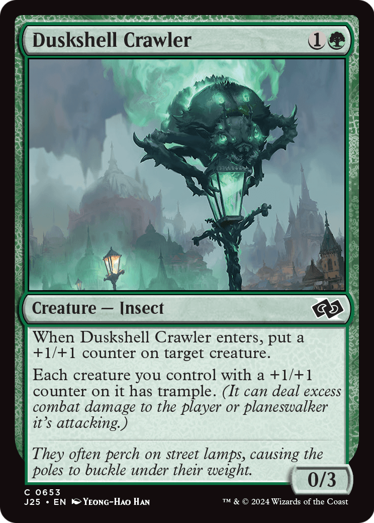 Duskshell Crawler (J25-653) [Foundations Jumpstart]