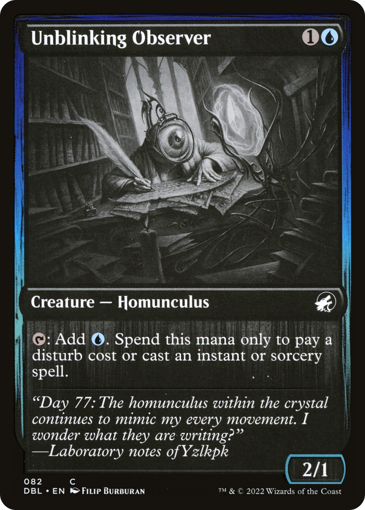 Unblinking Observer (DBL-082) [Innistrad: Double Feature]