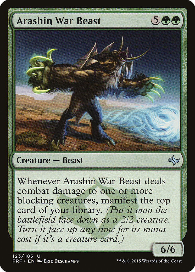 Arashin War Beast (FRF-123) [Fate Reforged] Foil