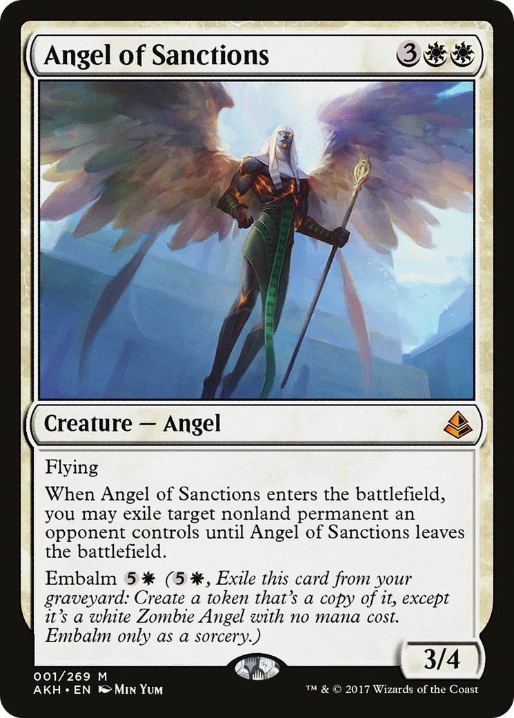 Angel of Sanctions (AKH-001) [Amonkhet]